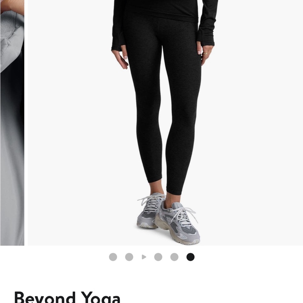 Beyond Yoga Gray Puffer Jacket - Picture 10 of 11
